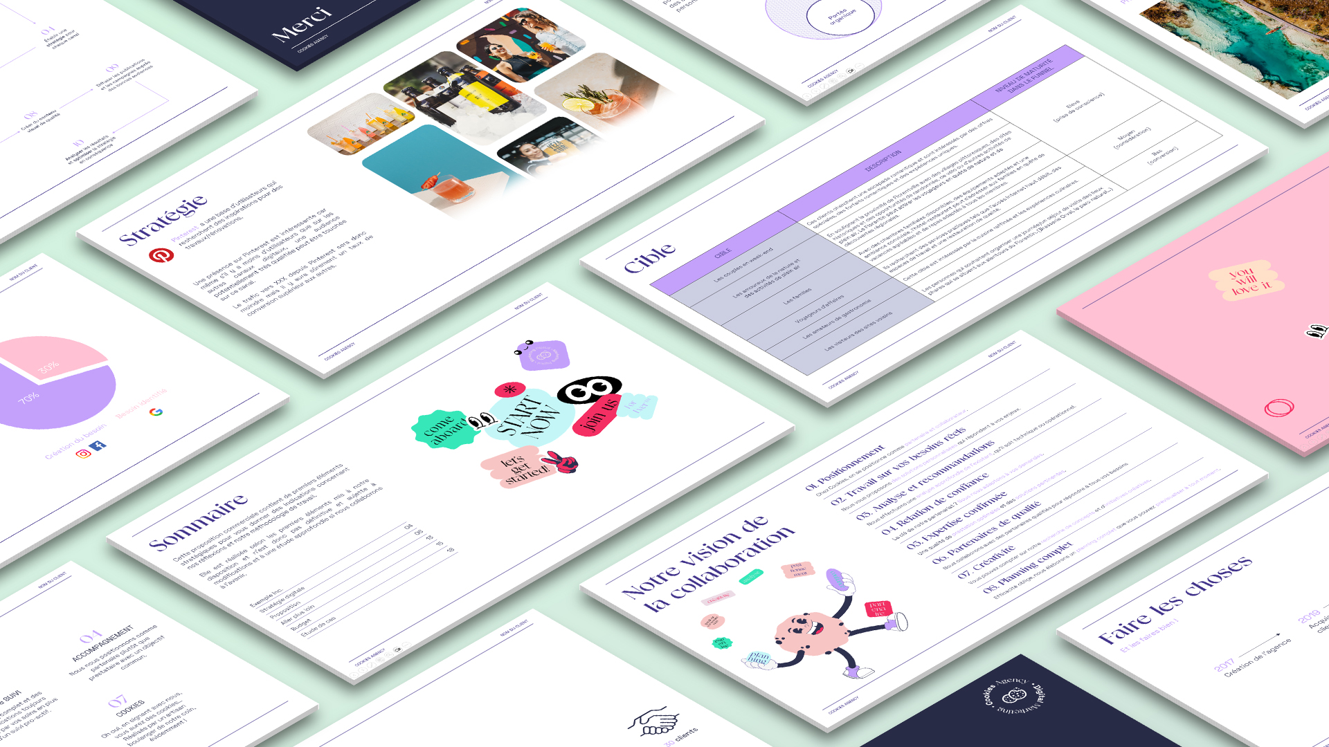 powerpoint slides de présentation powerpoint