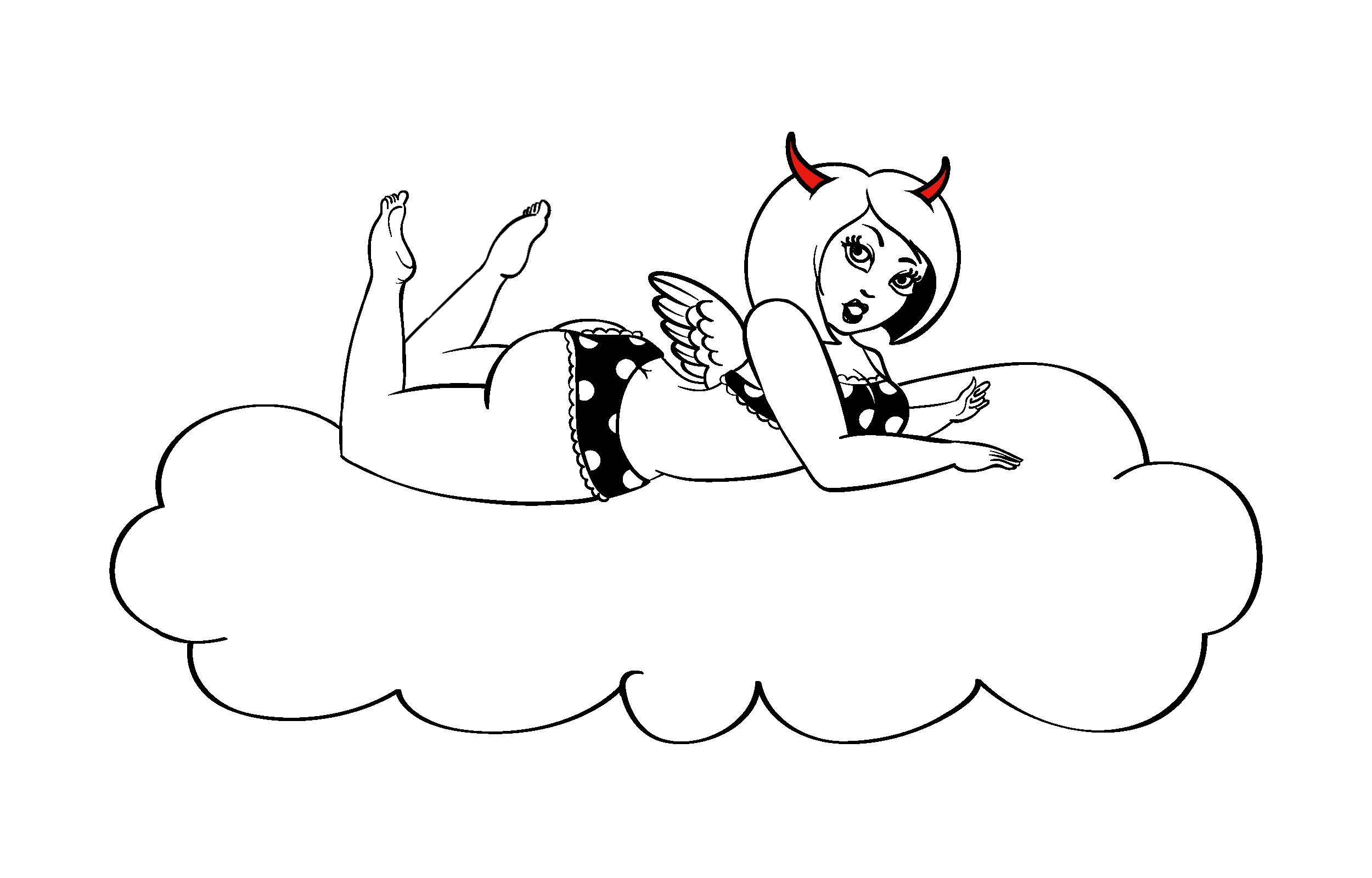 Sainte Nitouche's animated logo